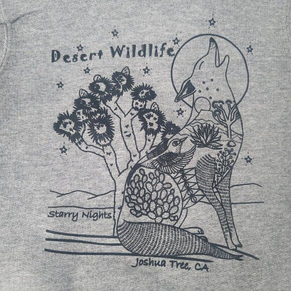 Joshua Tree Grey Hoodies Kids - Picture 5 of 7